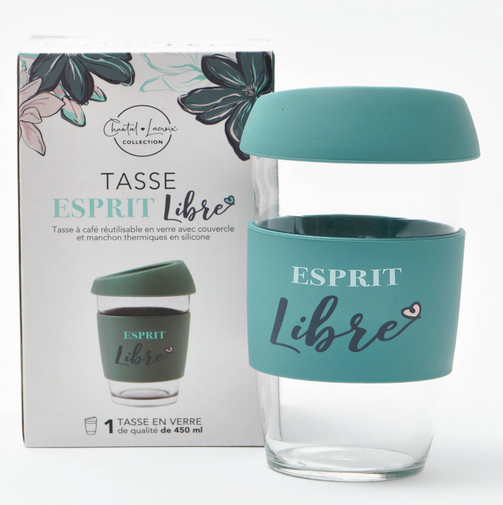 Tasse En Verre Esprit Libre